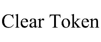 CLEAR TOKEN