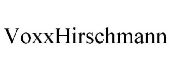 VOXXHIRSCHMANN