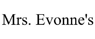 MRS. EVONNE'S