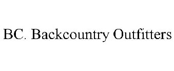 BC. BACKCOUNTRY OUTFITTERS