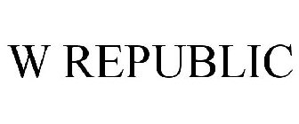 W REPUBLIC