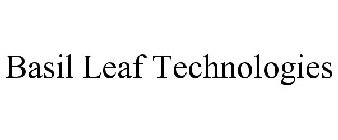 BASIL LEAF TECHNOLOGIES