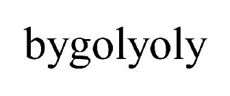 BYGOLYOLY