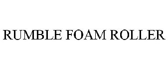 RUMBLE FOAM ROLLER