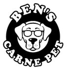 BEN'S CARNE PET