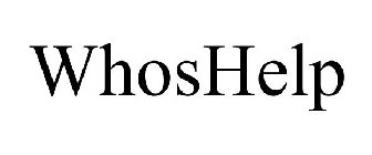 WHOSHELP