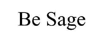 BE SAGE