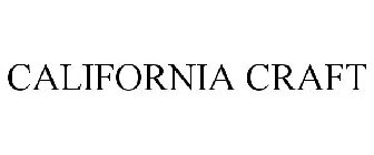 CALIFORNIA CRAFT