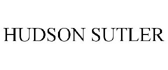 HUDSON SUTLER