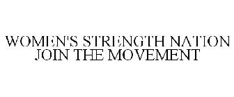 WOMEN'S STRENGTH NATION JOIN THE MOVEMENT