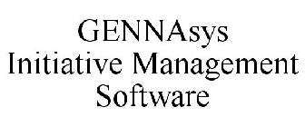 GENNASYS INITIATIVE MANAGEMENT SOFTWARE