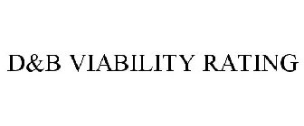 D&B VIABILITY RATING