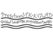 PRESCHOOL·TK·K GLAD GUIDED LANGUAGE ACQUISITION DESIGN