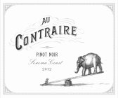 AU CONTRAIRE PINOT NOIR SONOMA COAST 2012