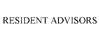 RESIDENT ADVISORS