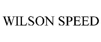 WILSON SPEED