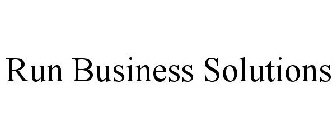 RUN BUSINESS SOLUTIONS