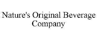 NATURE'S ORIGINAL BEVERAGE COMPANY