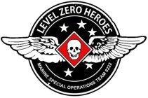 LEVEL ZERO HEROES MARINE SPECIAL OPERATIONS TEAM 8222.