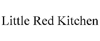 LITTLE RED KITCHEN
