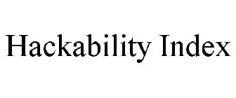 HACKABILITY INDEX