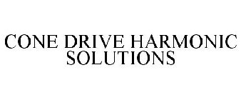 CONE DRIVE HARMONIC SOLUTIONS