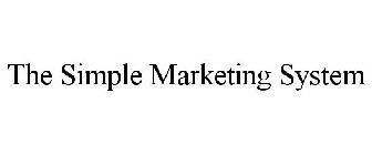 THE SIMPLE MARKETING SYSTEM