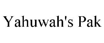 YAHUWAH'S PAK
