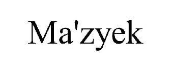 MA'ZYEK