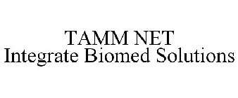 TAMM NET INTEGRATED BIOMED SOLUTIONS