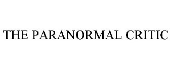 THE PARANORMAL CRITIC