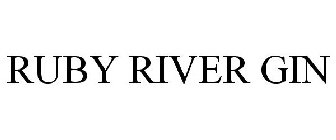 RUBY RIVER GIN