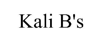 KALI B'S