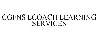 CGFNS ECOACH LEARNING SERVICES