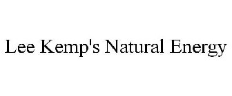 LEE KEMP'S NATURAL ENERGY