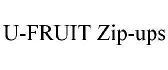 U-FRUIT ZIP-UPS
