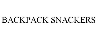 BACKPACK SNACKERS