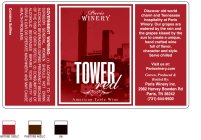 PARIS WINERY TOWER RED