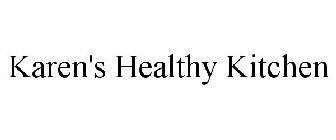 KAREN'S HEALTHY KITCHEN