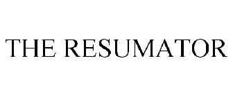 THE RESUMATOR