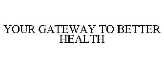 YOUR GATEWAY TO BETTER HEALTH