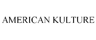 AMERICAN KULTURE