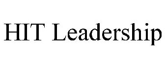 HIT LEADERSHIP