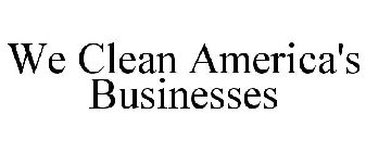 WE CLEAN AMERICA'S BUSINESSES