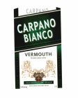 CARPANO CARPANO BIANCO VERMOUTH SECONDO L'ANTICA RICETTA PRODUCT OF ITALY FRATELLI BRANCA DISTILLERIE-MILANO 14.9% ALC/VOL 1.0L