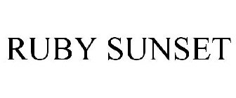 RUBY SUNSET