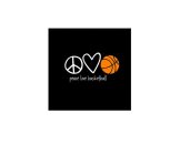 PEACE LOVE BASKETBALL