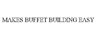 MAKES BUFFET BUILDING EASY