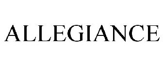 ALLEGIANCE