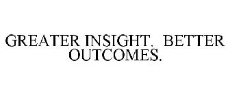 GREATER INSIGHTS. BETTER OUTCOMES.